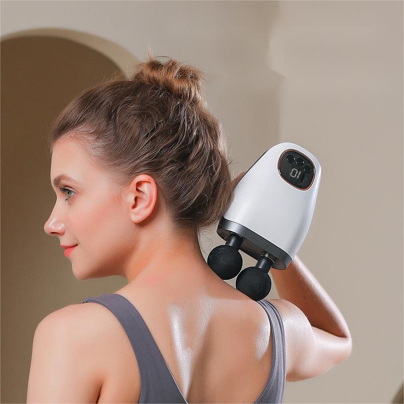 Professional Deep Tissue High Speed Vibration Double Head Massage Gun