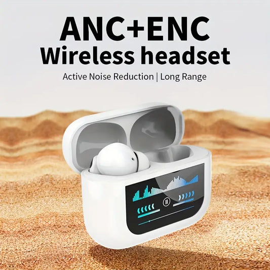 Wireless Earbuds with Smart Touch Control, ANC Active Noise Cancellation, Sound Quality